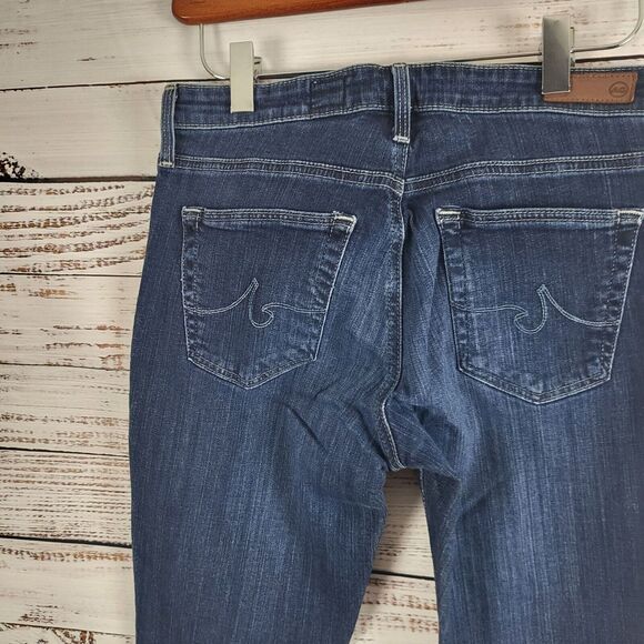 AG Adriano Goldschmied The Legging Ankle Jeans 26R Womens Low Rise Dark Wash - Picture 8 of 11